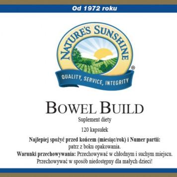Bowel Build NSP 120 cápsulas