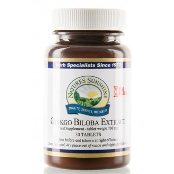 Suplemento de Ginkgo Biloba NSP
