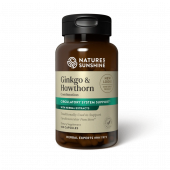 Complejo de ginkgo y espino blanco 100 cápsulas