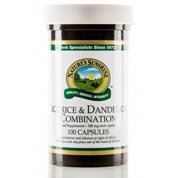 Combinación de regaliz y diente de león (Licorice & Dandelion Combination)